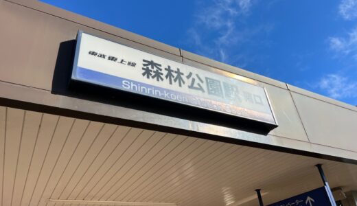 森林公園駅（埼玉県）の構内・駅周辺の様子を写真で解説